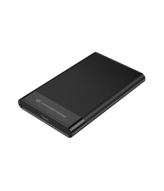 Conceptronic DANTE06B caja para disco duro externo Carcasa de disco duro/SSD Negro 2.5"