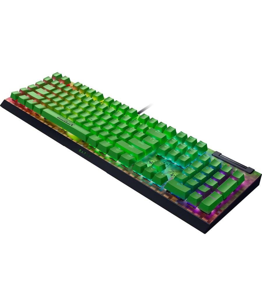 Teclado razer blackwidow v4 x green switch (us layout) (rz03-04704100-r3m1)