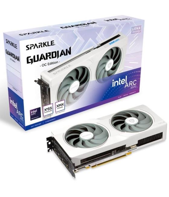 Tarjeta gráfica sparkle intel arc b570 guardian luna oc edition/ 10gb gddr6