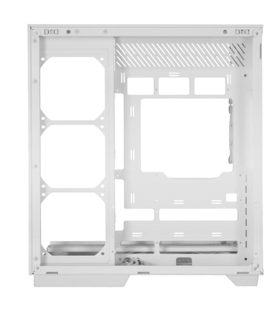 Caja gaming torre mars gaming mc-3gf/ blanca