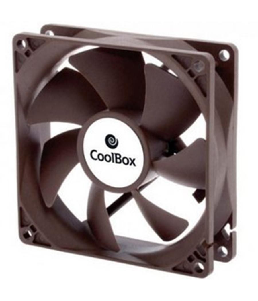 Ventilador auxiliar coolbox 8cm - 1600rpm - color negro