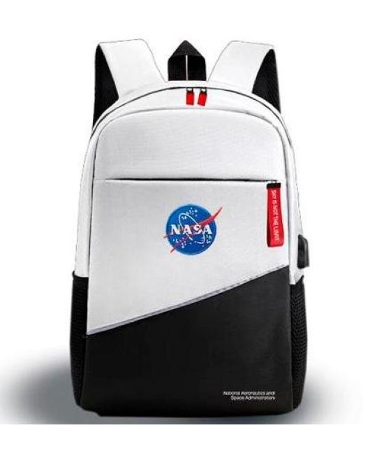 Nasa mochila para portátil de 15,6 blanco