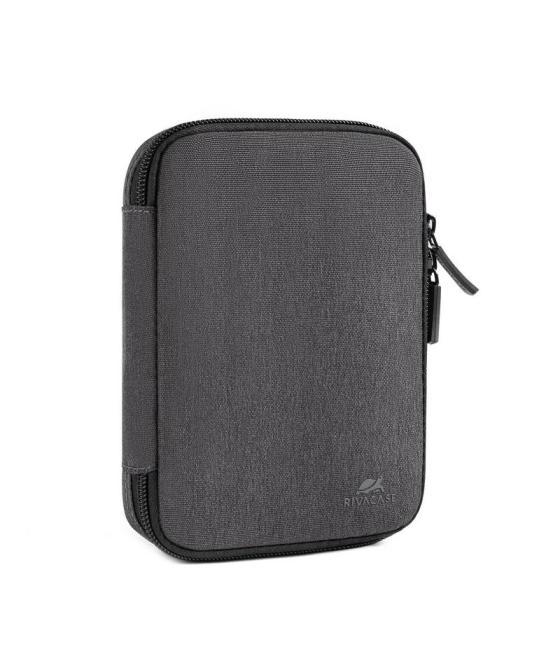 Rivacase 5631 organizador viaje cables negro peq