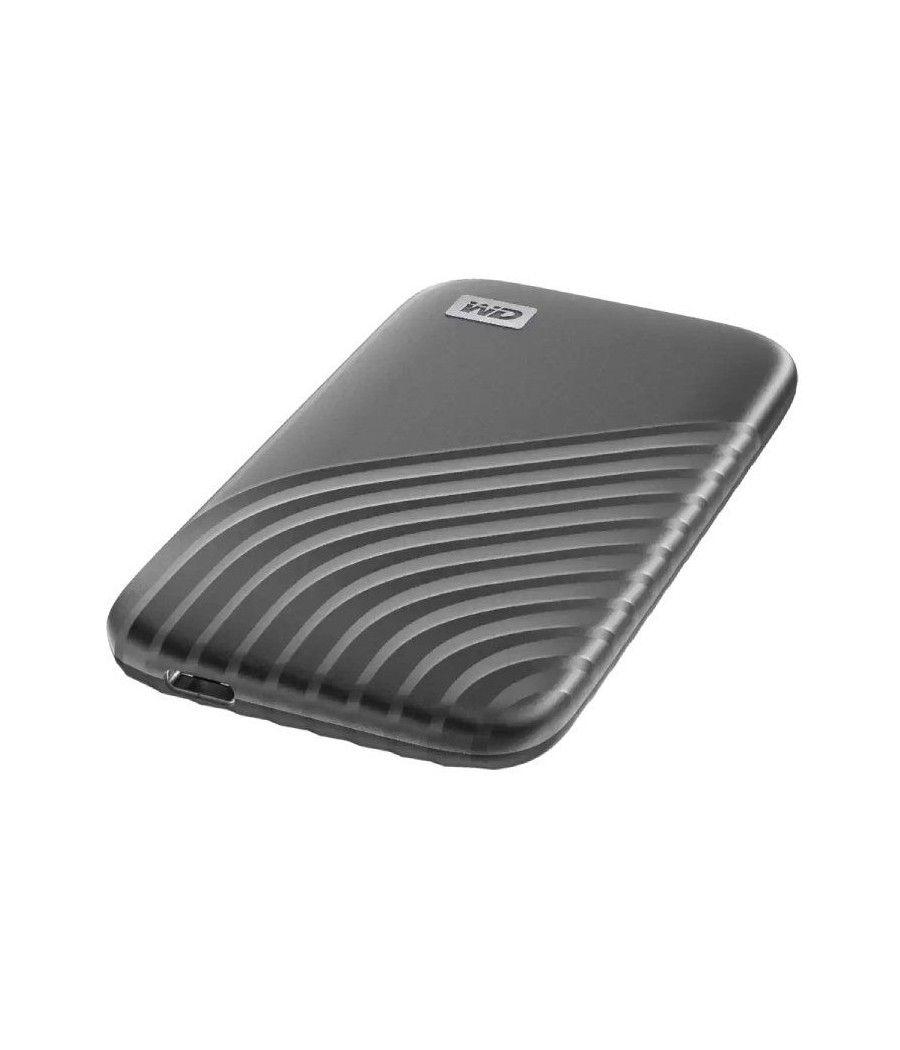 Disco externo ssd western digital my passport ssd 500gb/ usb 3.2/ gris - Imagen 4