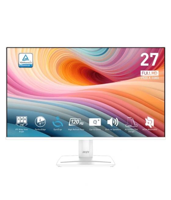 Msi mp275w e2 monitor 27" ips 120hz vga hdmi mm