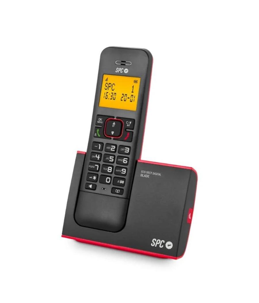 Spc 7290rc1 telefono dect blade id ag50 rojo