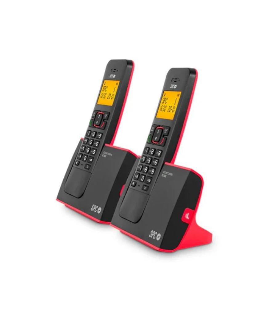 Spc 7292rc2 telefono dect blade id ag50 rojo duo