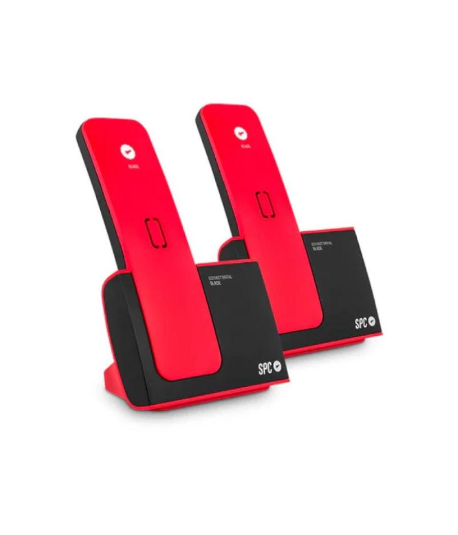 Spc 7292rc2 telefono dect blade id ag50 rojo duo