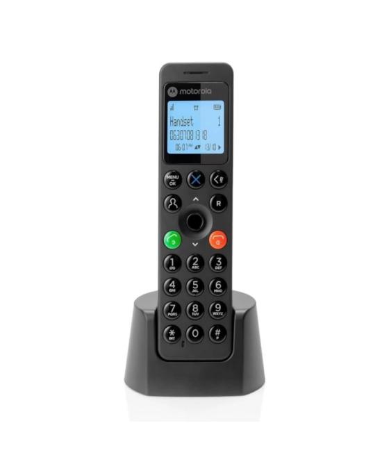 Motorola dot201 teléfono dect negro