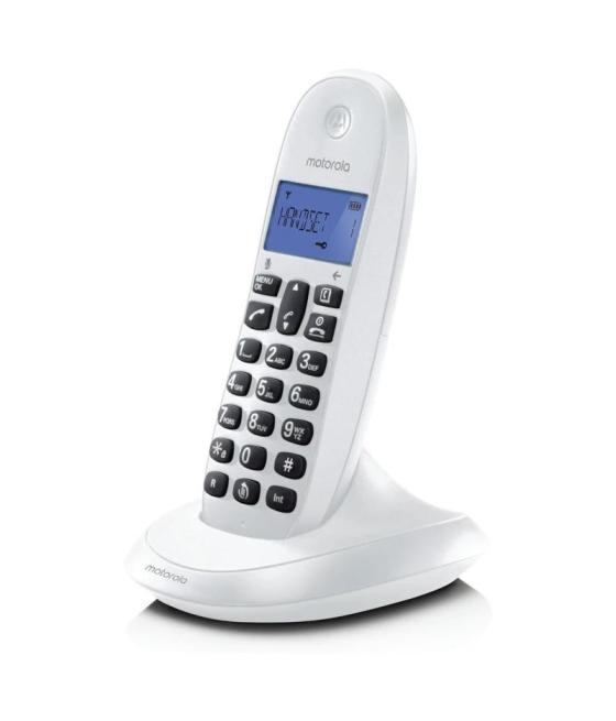 Motorola c1001 cb+ telefono dect blanco