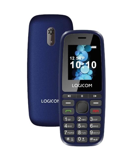 Logicom posh 402 móvil básico 4g 1.77" ds bt azul