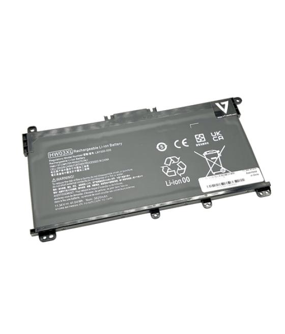 V7 Batería de recambio H-HW03XL-V7E para una selección de portátiles de HP