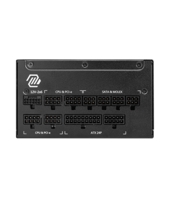 Msi mag a1000gl pcie5 unidad de fuente de alimentación 1000 w 24-pin atx atx negro