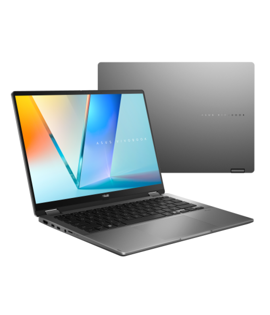Asus vivobook 14 flip oled tp3407sa-ql064w copilot+ pc - ordenador portátil 14" wuxga (intel core ultra 7 258v, 32gb ram, 1tb ss