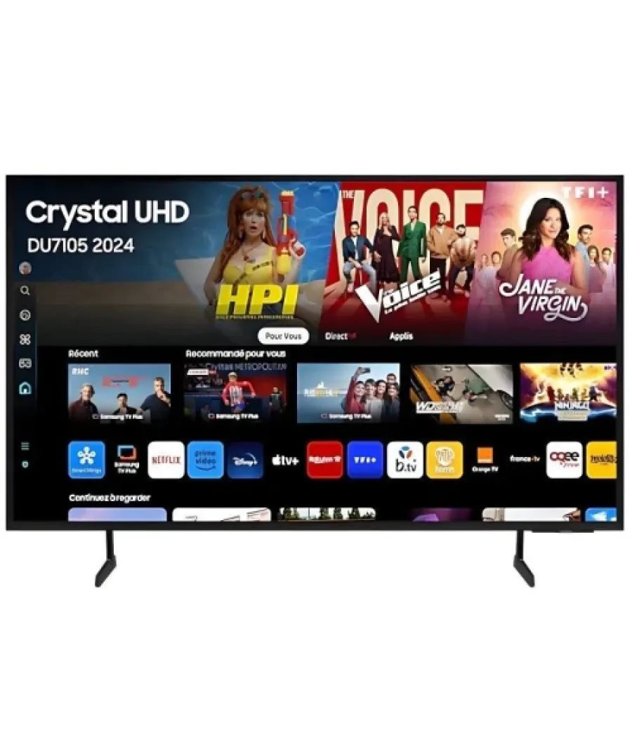 Television 43" uhd samsung 4k,