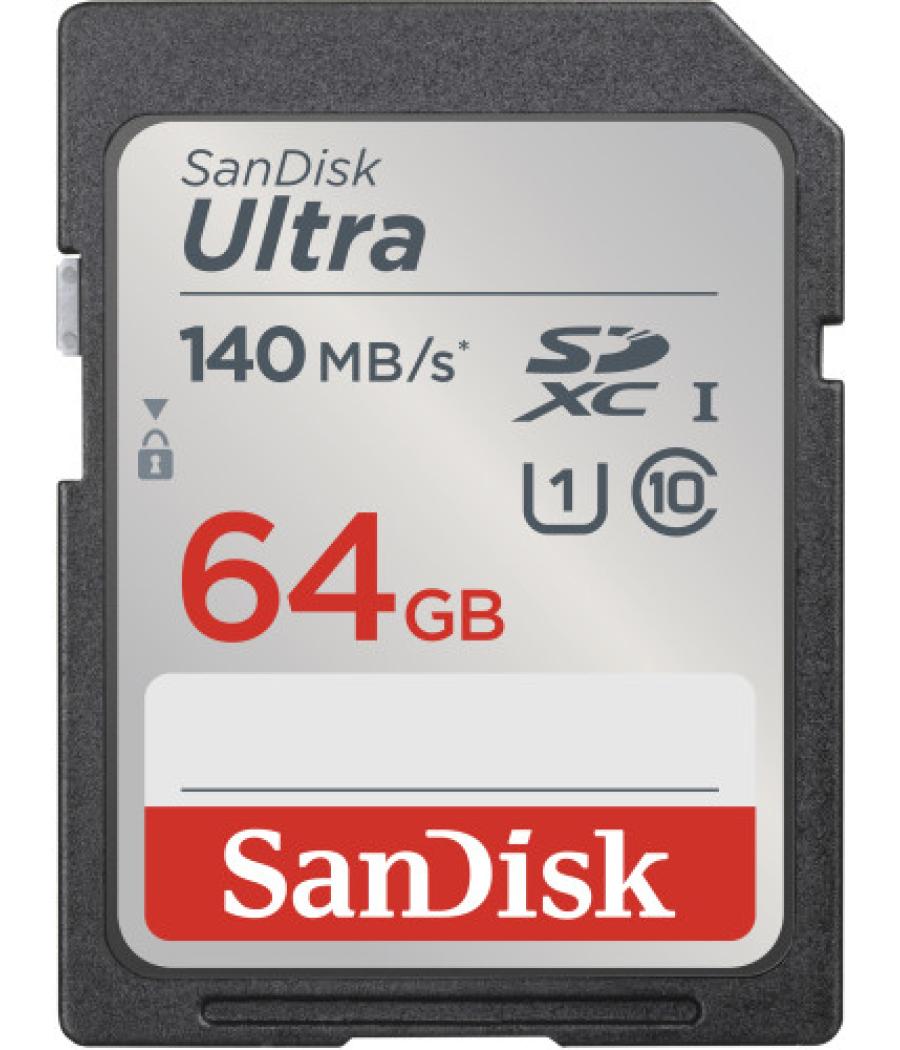 Sandisk ultra 64 gb sdxc uhs-i clase 10