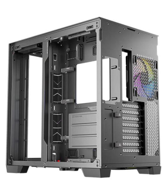 Caja ordenador gaming antec c8 argb atx vidrio negro