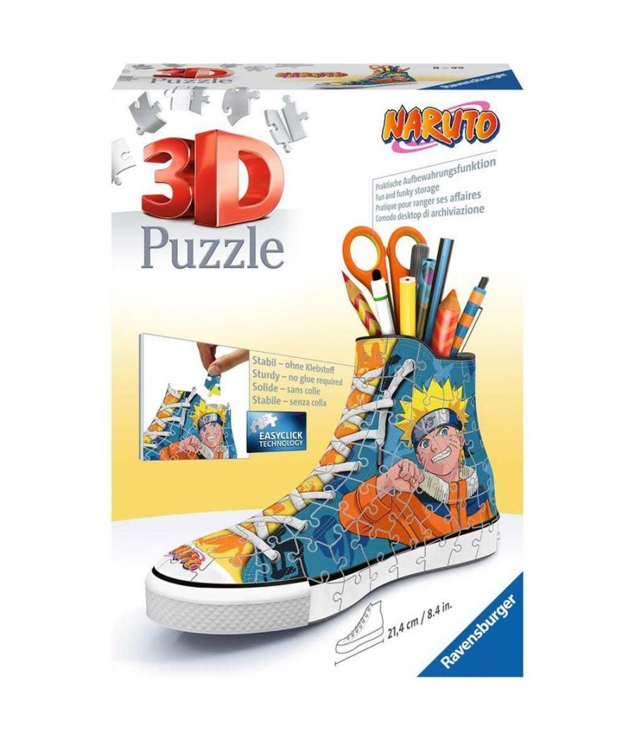 Puzzle 3d ravensburger sneaker - naruto