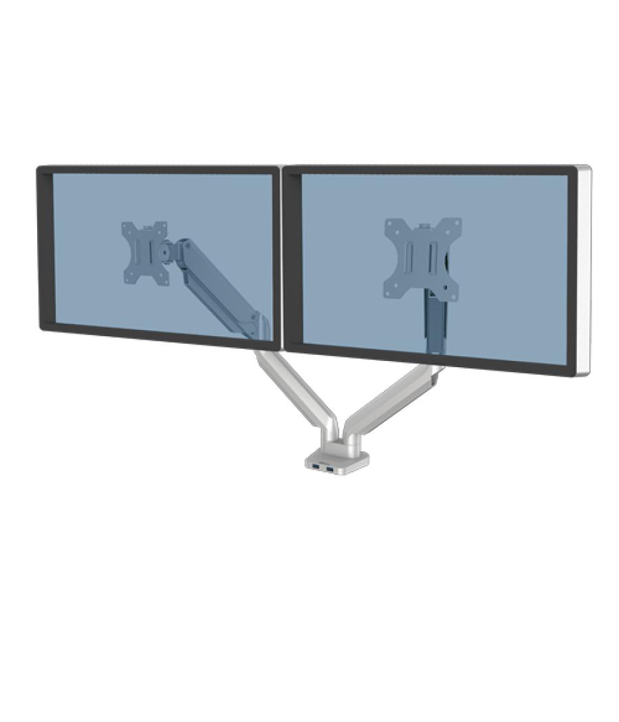 Fellowes Platinum Series 8056501 soporte para monitor 101,6 cm (40") Pared Plata