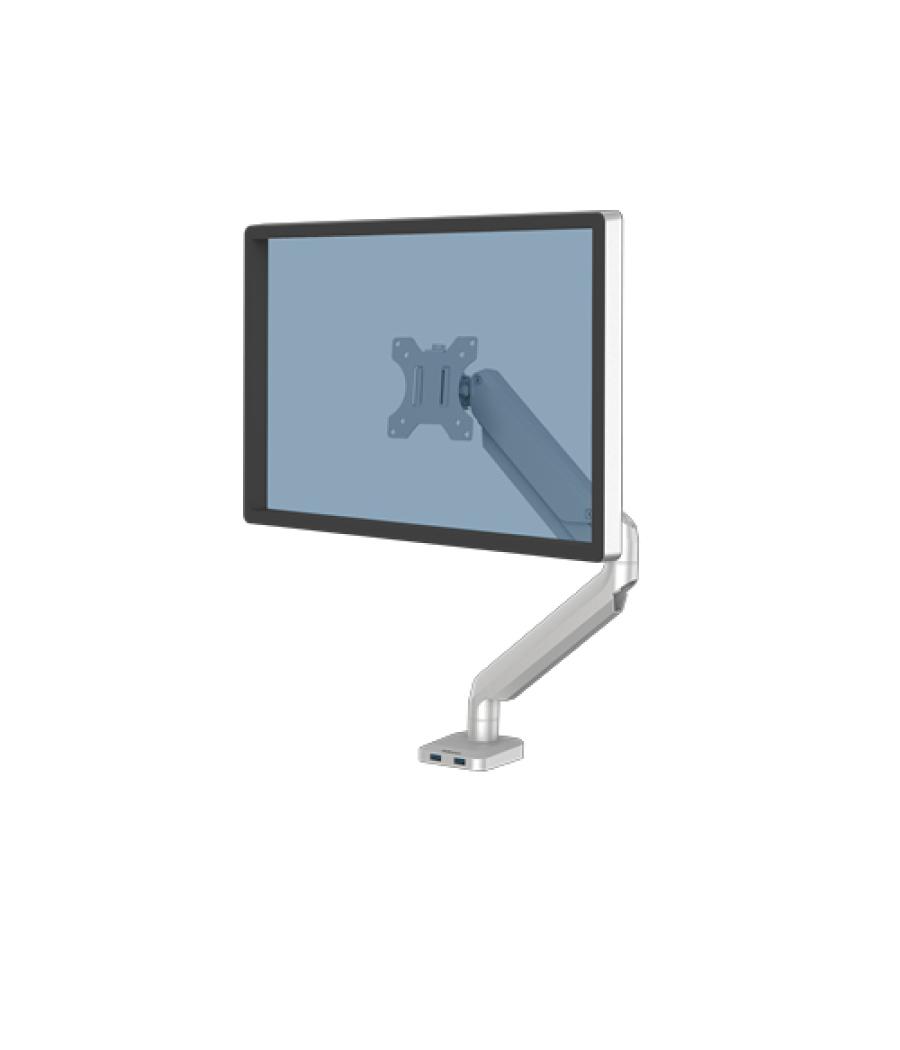 Fellowes Platinum Series 8056401 soporte para monitor 101,6 cm (40") Escritorio Plata