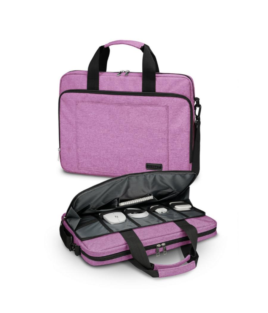 Maletin air padding 15.6'' rosa subblim