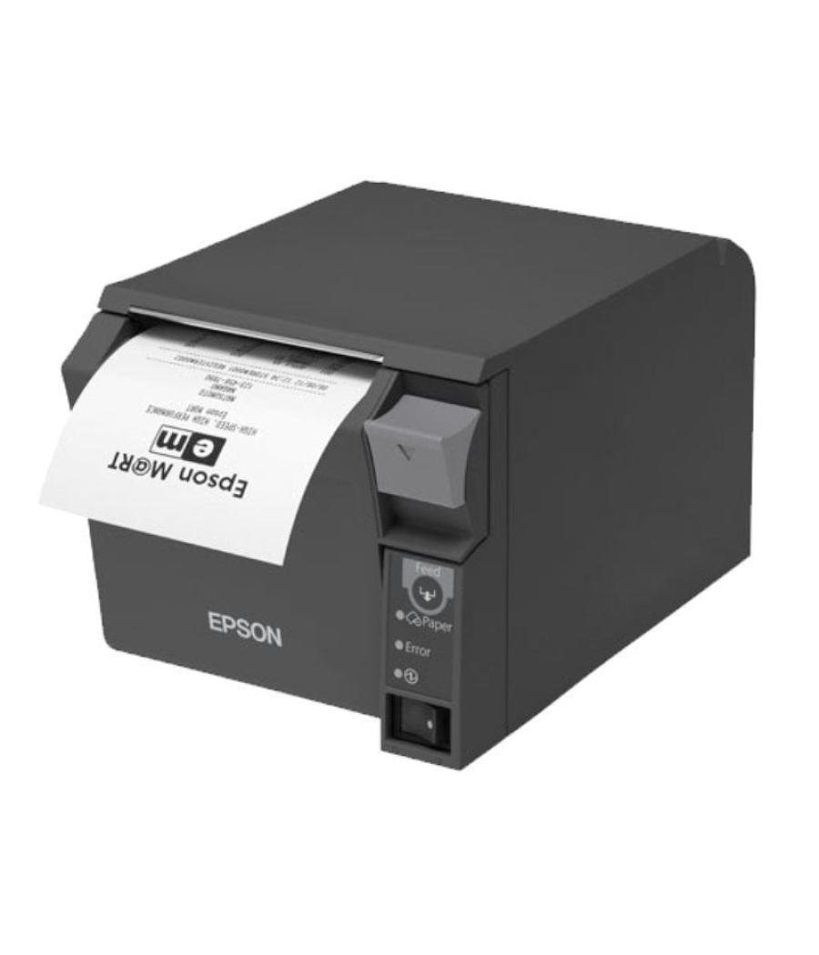 Impresora de tickets epson tm-t70ii/ térmica/ ancho papel 80mm/ usb-rs232/ negra Impresora de tickets epson tm-t70ii/ térmica/ ancho papel 80mm/ usb-rs232/ negra