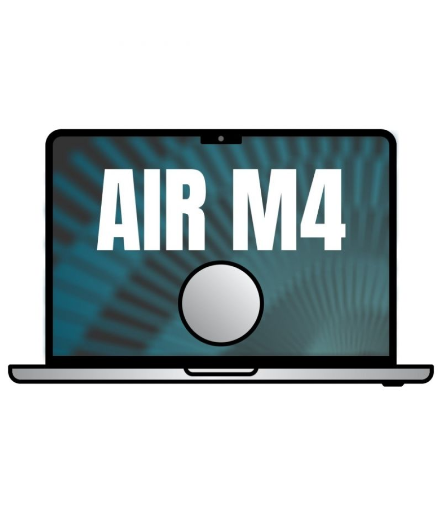 Apple macbook air 15,3'/ m4 10-core cpu/ 24gb/ 512gb ssd/ 10-core gpu/ plata Apple macbook air 15,3'/ m4 10-core cpu/ 24gb/ 512gb ssd/ 10-core gpu/ plata