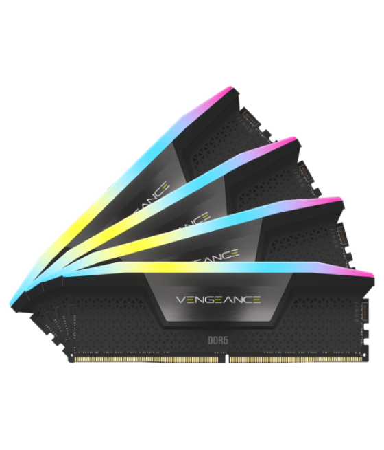 Corsair vengeance rgb cmh192gx5m4b5200c38 módulo de memoria 192 gb 4 x 48 gb ddr5 5200 mhz