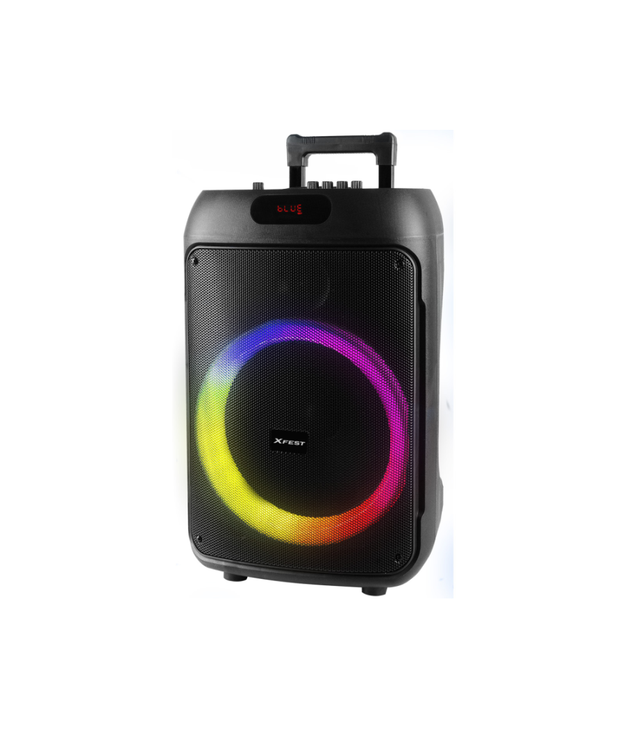 Altavoz karaoke trevi xf380kb 50w spkr+aw+trolley