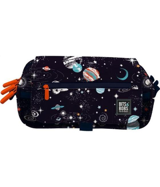 Grafoplás portatodo triple c/solapa bits&bobs cosmos