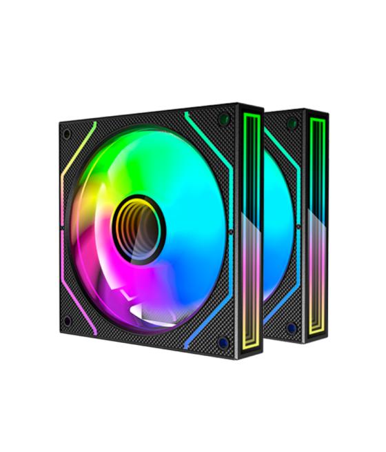 Kit 2 ventiladores auxiliar mf-3d pro negro mars gaming