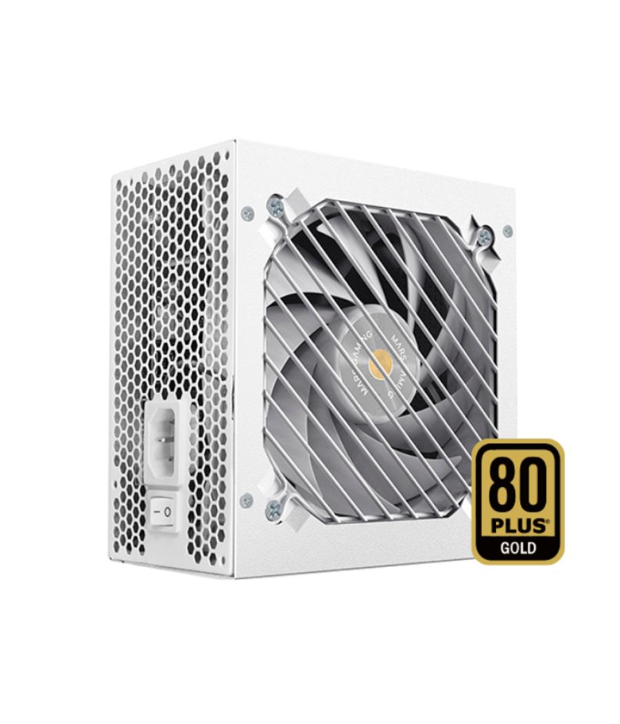 Fuente alim. 1000w si 80+ gold blanco mars gaming