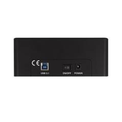 Ewent EW7014 Dock Station Dual 2.5"-3.5" USB 3.1 - Imagen 10