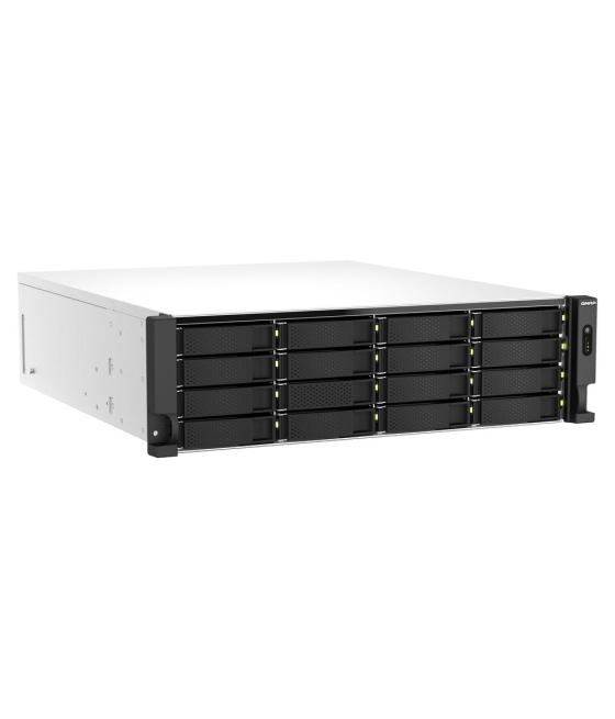 Servidor nas qnap ts - h2287xu - rp - e2378 - 64g 22 bahias 3u rack 64gb