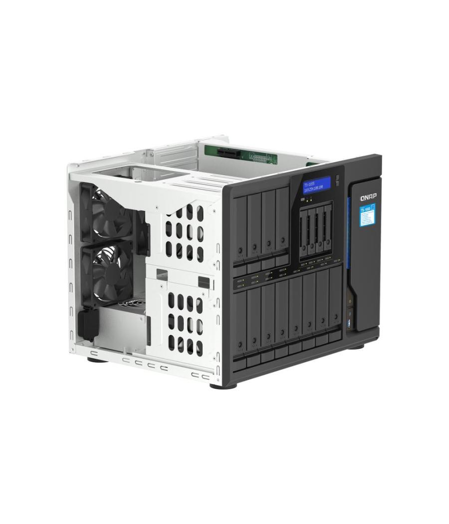 Servidor nas qnap ts - 1655 - 8g 16 bahias 8gb gigabit ethernet