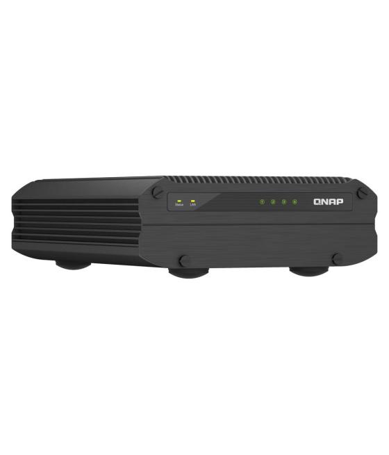 Servidor nas qnap ts - i410x - 8g 4 bahias 8gb gigabit ethernet