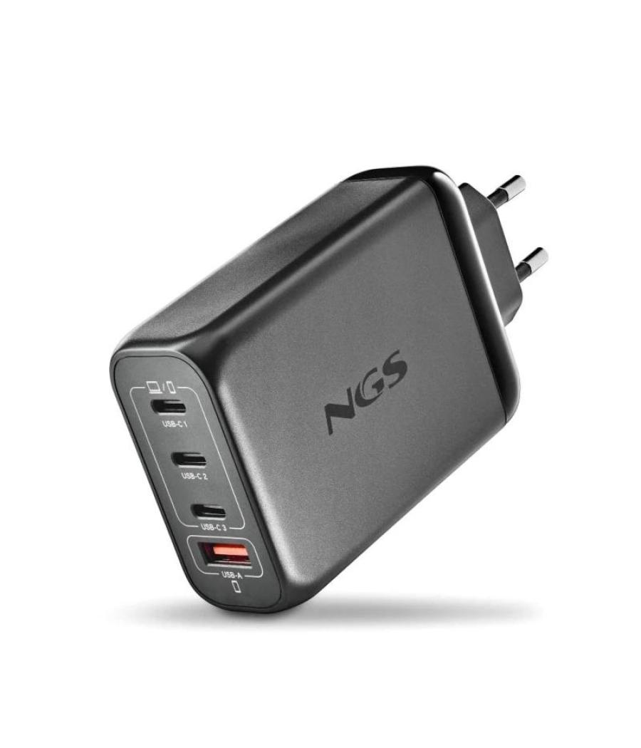 Ngs cargador ultrarapido140w 4 puertos 3usb-c 1 us