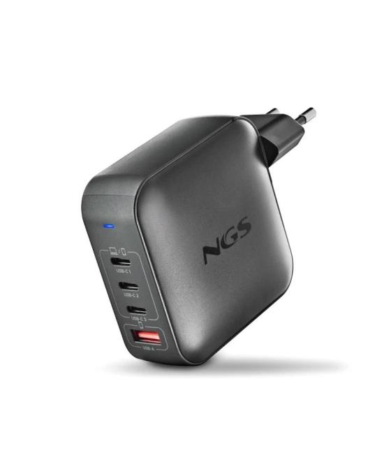 Ngs cargador ultrarapido165w 4 puertos 3usb-c 1 us