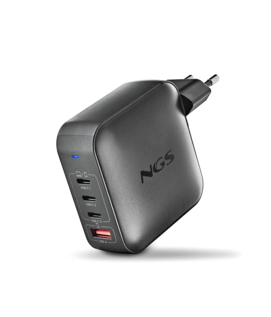 Ngs cargador ultrarapido165w 4 puertos 3usb-c 1 us