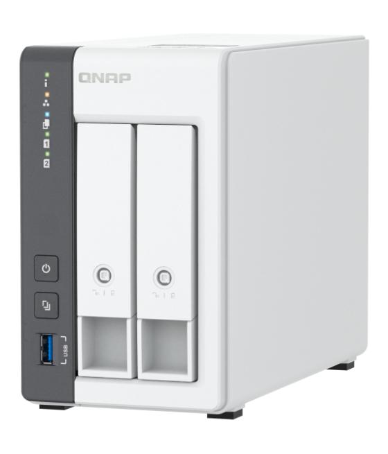 Servidor nas qnap k - ts - 216g+2xmn10ada800s 2 bahias 4gb gigabit ethernet