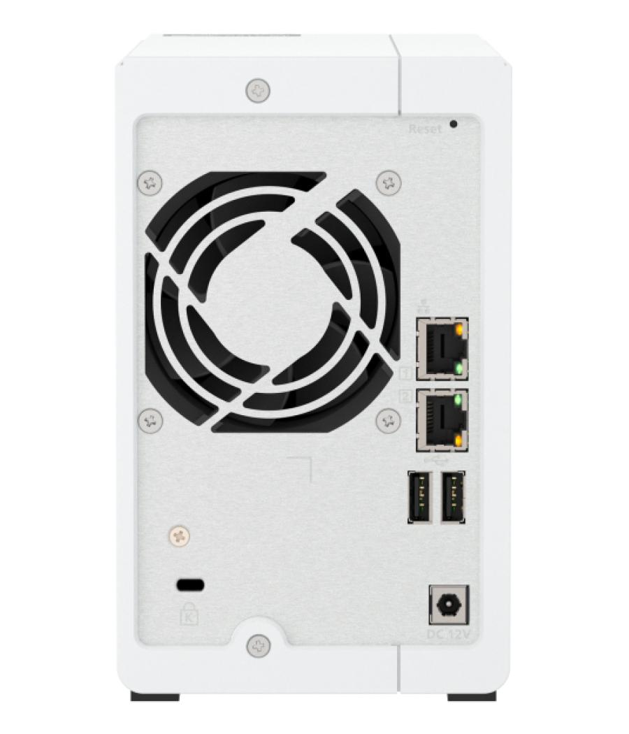 Servidor nas qnap k - ts - 216g+2xmn10ada800s 2 bahias 4gb gigabit ethernet