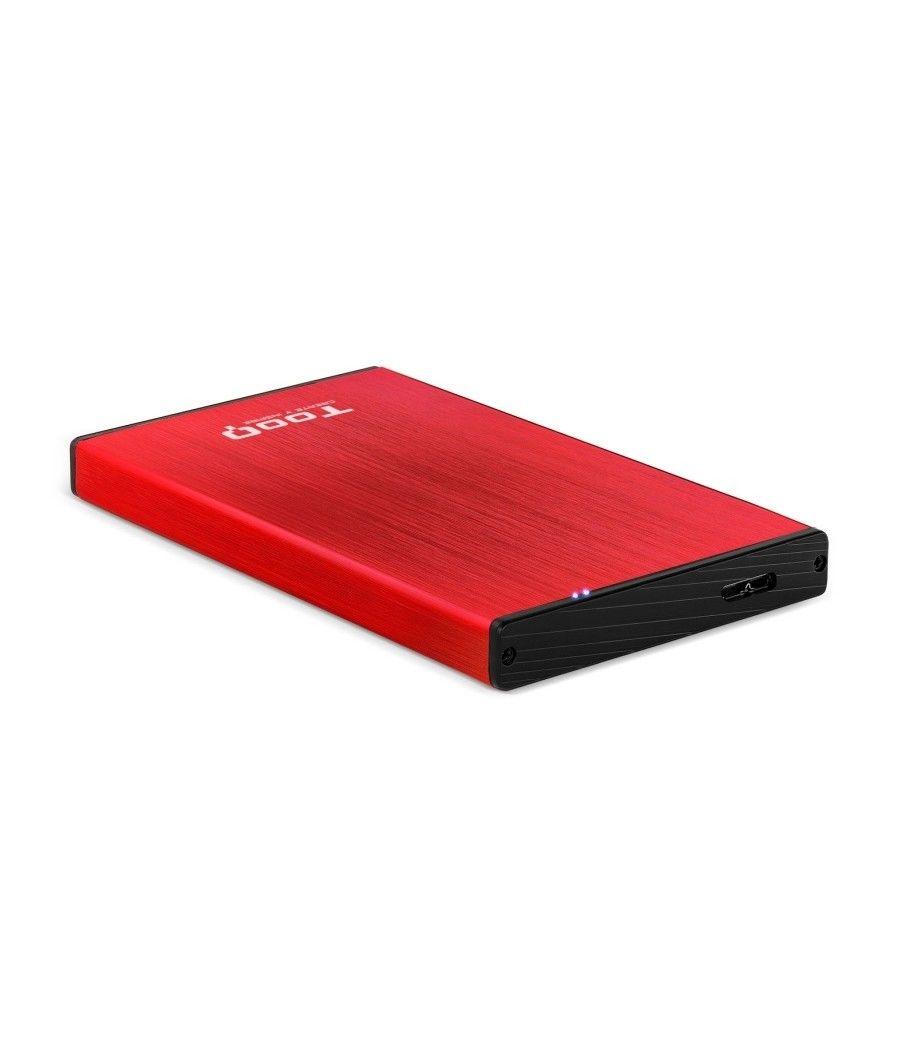 Tooq TQE-2527R Caja HDD 2.5" USB 3.1 Gen1/USB 3.0 - Imagen 8