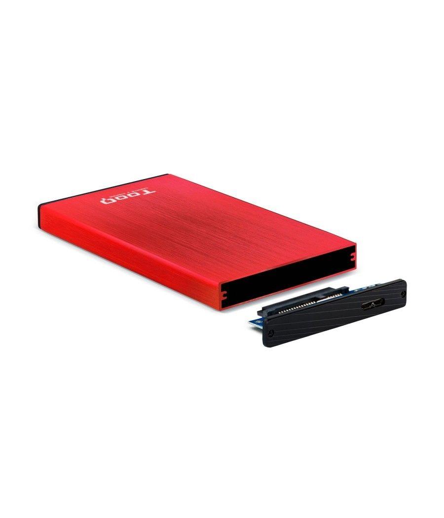 Tooq TQE-2527R Caja HDD 2.5" USB 3.1 Gen1/USB 3.0 - Imagen 9