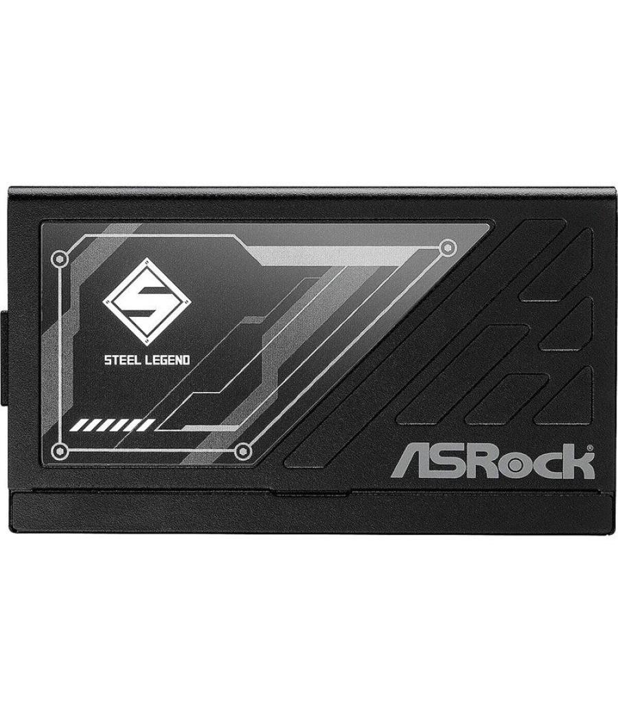Fuente alimentacion asrock sl-850g,psu,850w,80 plus gold,135mm,modular,pci-e 5.1 (12+4pin)x1,pci-e (6+2 pin)x3,sata (5 pin)x9