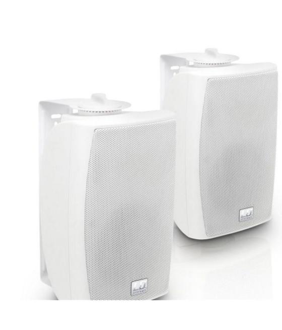 Ld systems integration serie contractor (ldcwms42w100v) 4" 2-way wall mount speaker 100 v white (pair) warranty 2 years (pu4)