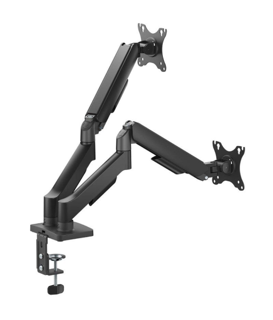 Soporte para 2 monitores aisens dt32tsr-357/ hasta 9kg