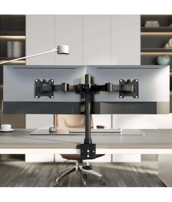 Soporte para 2 monitores aisens dt35tsr-359/ hasta 20kg
