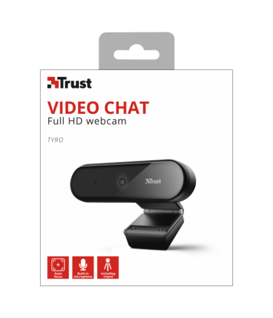 Trust webcam tyro full hd (23637)