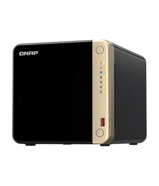 Servidor nas qnap k - ts - 464 - 8g+4xmn10ada800s 4 bahias 8gb gigabit ethernet