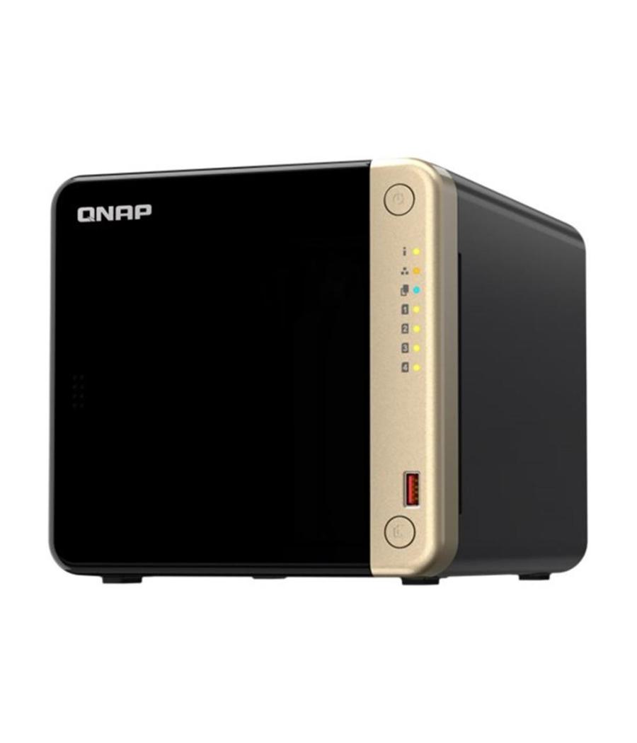 Servidor nas qnap k - ts - 464 - 8g+4xmn10ada800s 4 bahias 8gb gigabit ethernet